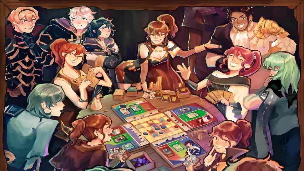 安娜的圆桌中文带规则桌游模拟器图包Mod