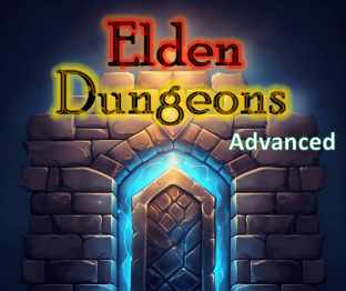 艾尔登地下城中文单人纸笔PNP素材桌游图包