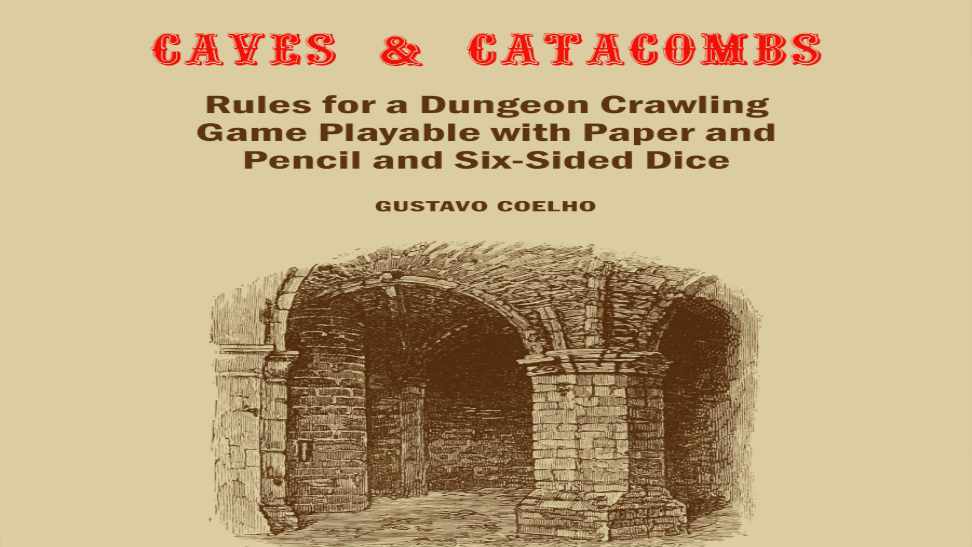 洞穴与地下墓穴中文PNP单人纸笔PNP素材桌游图包