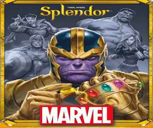 璀璨宝石漫威版PNP素材桌游图包Splendor Marvel