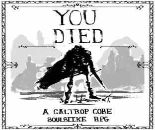 你死了中文PNP纸笔冒险PNP素材桌游图包You Died