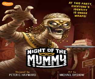 木乃伊之夜中文PNP带规则PNP素材桌游图包Night of the Mummy